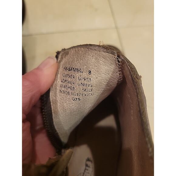 Brown Leather Ankle Boots - Picture 6 of 14